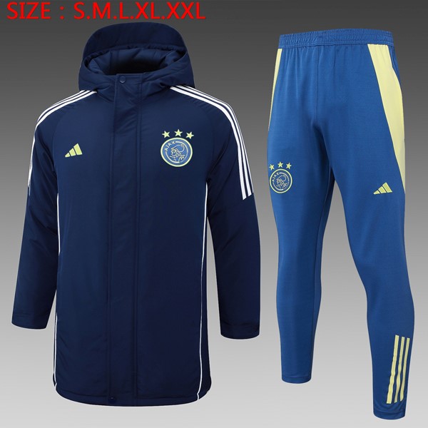 Abrigo Ajax Conjunto Completo 2024/25 Azul